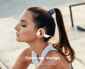 Promotional price! Havit Freego Pro Air Conduction Wireless Headphones 15mm Driver ENC Noise Cancelling IPX5 Waterproof 16.5H Battery Bluetooth 5.3 Open Ear Earbuds