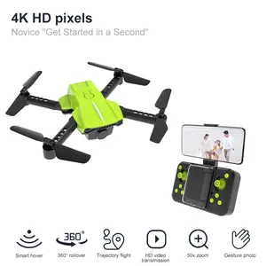 K10 Mine Drone Pocket 8K HD Camera FPV RC Profesional RTF Quadopter Foldable Obstacle Avoidance Aircraft Gift Children Kid