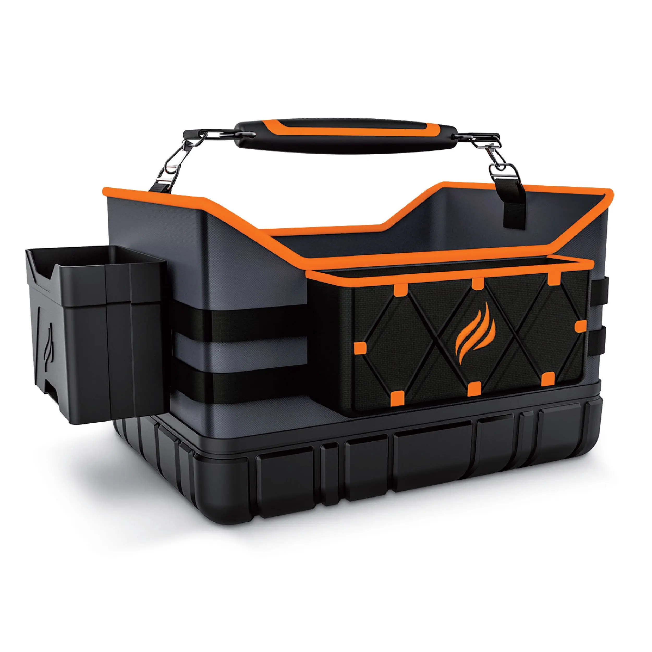 Blackstone Portable Griddle Caddy - Functional Removable Organizer with Spice Pocket for Griddle, Grill Accessories, Bottle - Ideal for Outdoor BBQs, Tailgate Upgrade, Grilling Enthusiasts