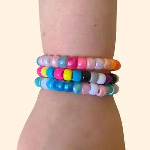 Handmade, Colorful, LGBTQ+ Equality Kandi Bead Bracelet Accessories - Choose From Over 40 LGBTQ+ Pride Flags | Moss And Moths