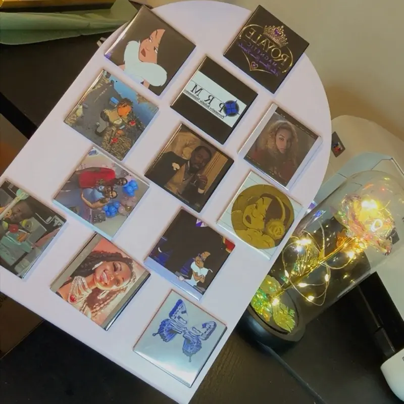 12 Bundle - Custom Photo Magnets