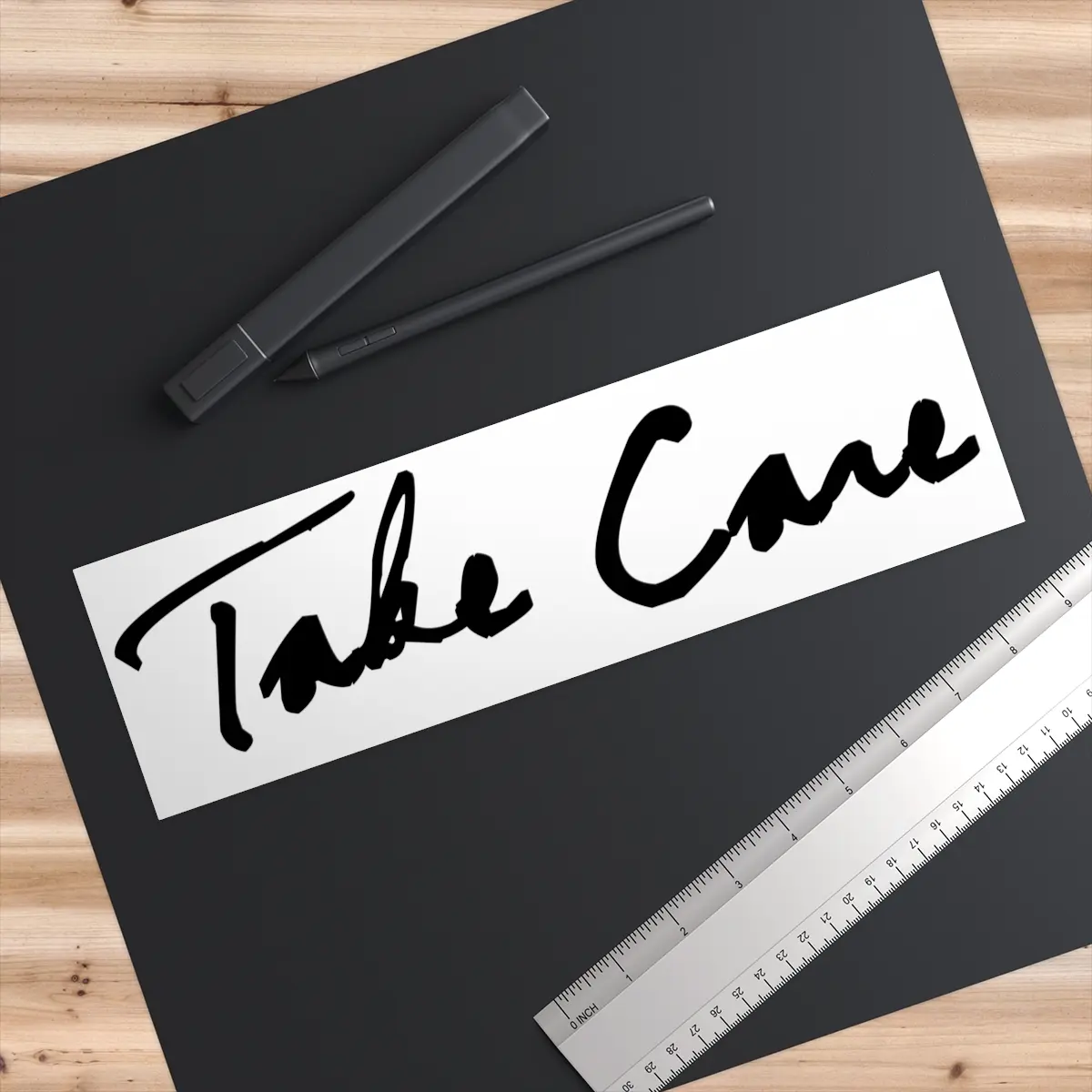 Take Care Bumper Sticker For Your Car, Drake Water- Resistant Vinyl, Matte Finish