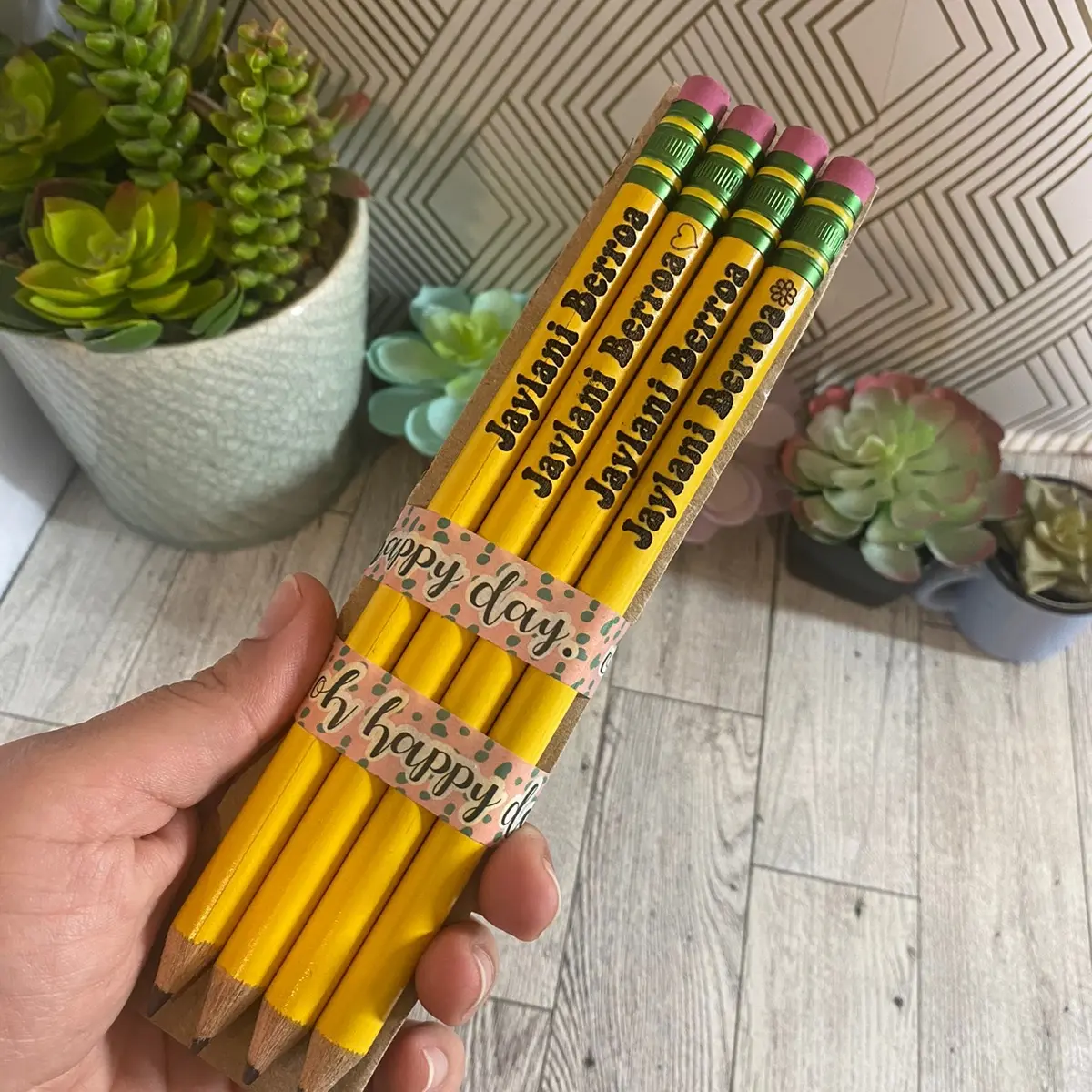 Jumbo engraved pencils | my first pencil Ticonderoga Jumbo engraved pencils | my first pencil Ticonderoga