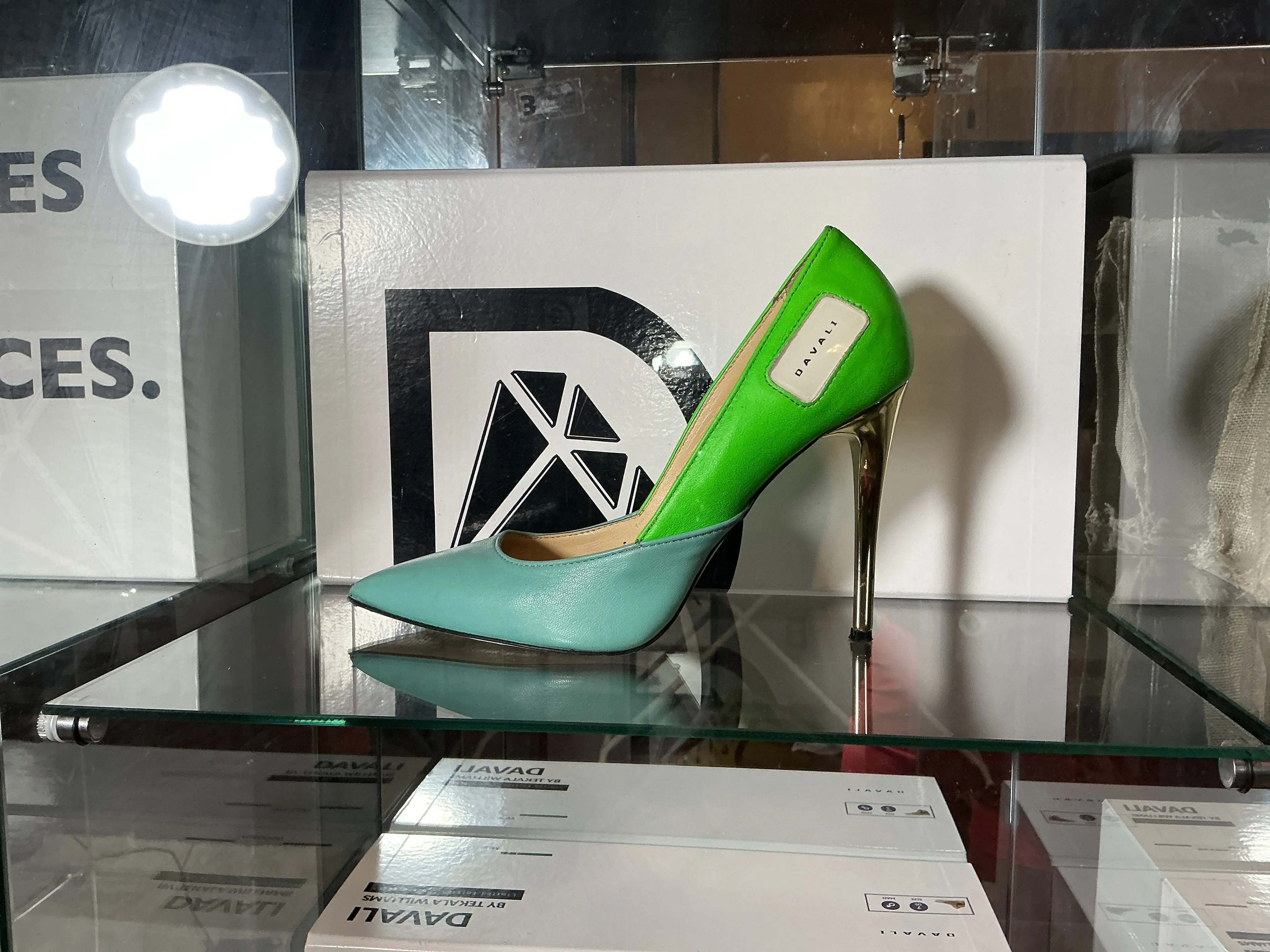 MIAMI-Green & Turquoise High Heel Shoes for Women - Elegant & Stylish Design - Perfect for Special Occasions