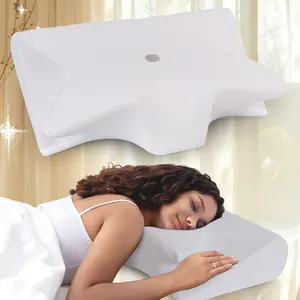 Memory Cotton Pillow, Pure Core, Requires Additional Pillowcase, Ergonomic Design, Provides Comfortable Support, Ideal for Sleep