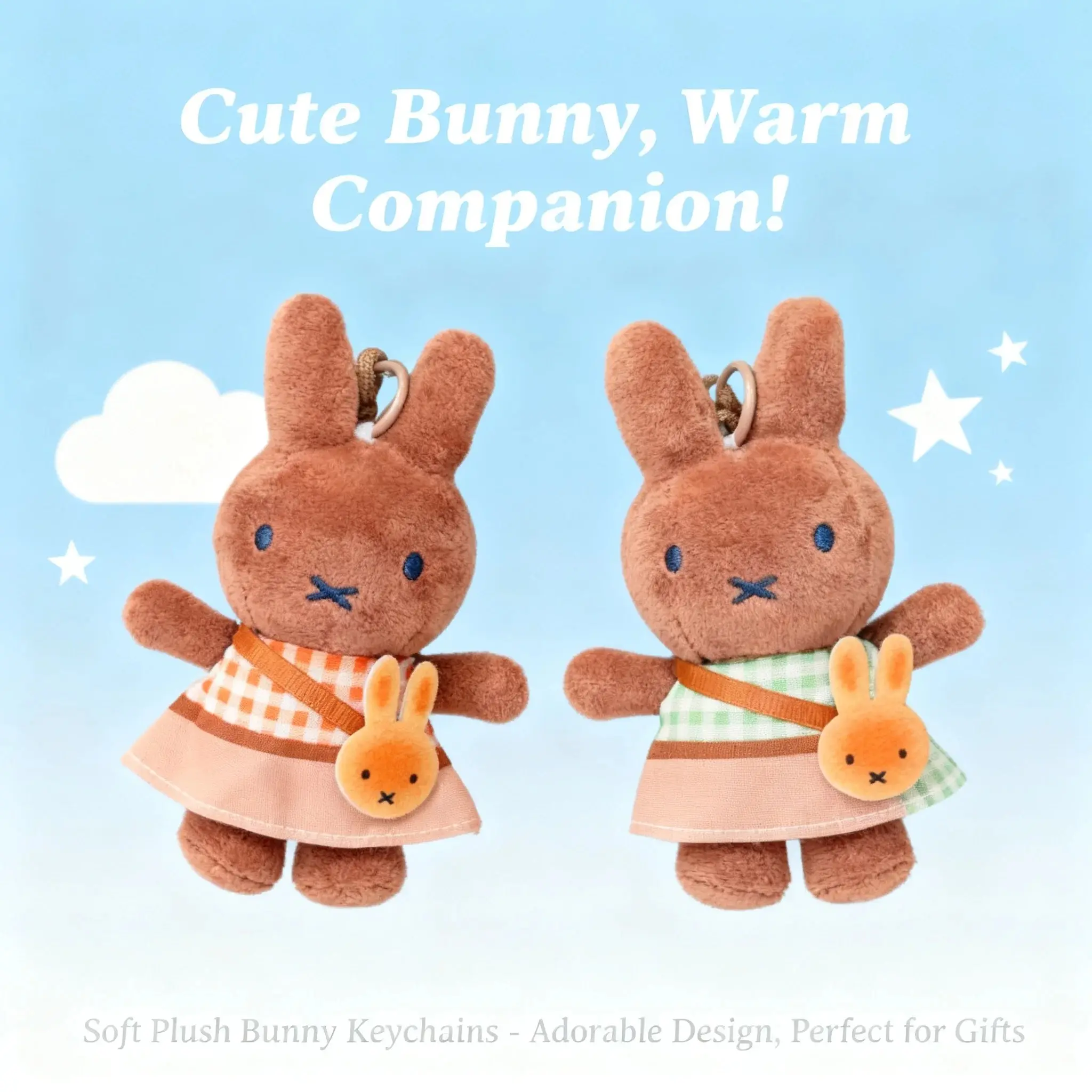 Miffy Rabbit Plush Chef Toy Baking Kitchen Decoration Cute Baker Hanging Doll Decorative Plush Figurine
