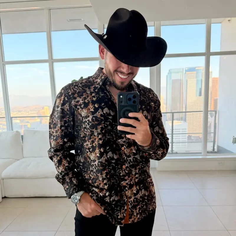 LEOPARD LONG SLEEVE (FITTED)