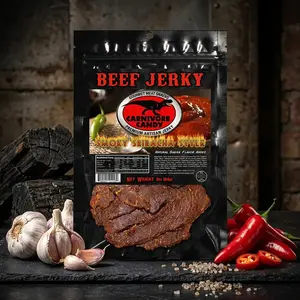 Smoky Sriracha Style Beef Jerky Garlic Dried