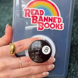 8 Ball MagSafe Phone Grip • Retro Magnetic Phone Holder