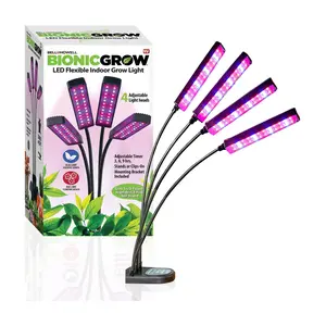 Bell + Howell Bionic Grow Flexible Indoor GrowLight 4 Heads