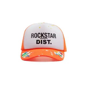 Neptune White/Orange Trucker Hat