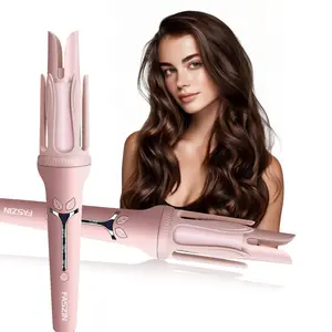SummerWins Faszin Automatic Hair Curling Iron, 32 mm/12.6 in Hair Curler, Negative Ion Automatic Hair Hair Curl Wand, 3 Modes Adjustable Temperatures Rotating Curling Iron for Women, Hair Styling Tools for Home, Hair Styler, Ceramic Curling IronsDealsForY