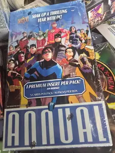 2024-2025 Upper Deck DC Annual HOBBY Box
