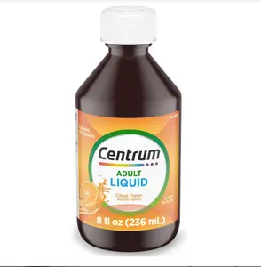 Centrum Liquid Multivitamin for Adults, Multivitamin/Multimineral Supplement with B Vitamins and Antioxidants, Citrus Flavor - 8 Fl Oz