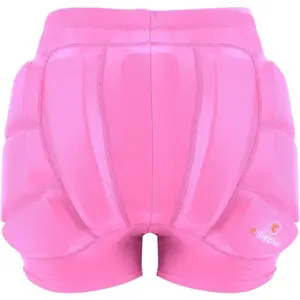 Kids Youth Child 3D Hip Butt Tailbone Protective Padded Shorts for Hockey, Roller Skating, Skateboarding, Scooter, Skiing, Skating, Snowboard