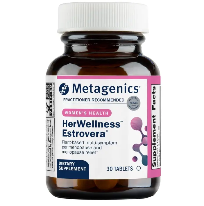 Metagenics Estrovera - All-Natural, Hormone-Free Menopause Support - 30 Tablets Healthcare Fitness