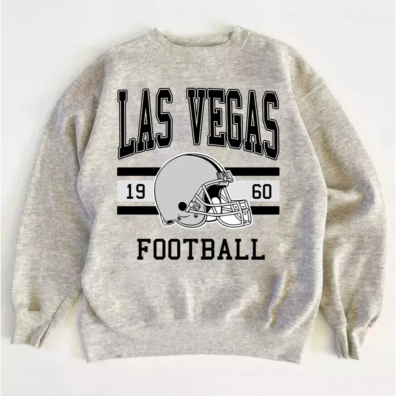 Raiders Retro Football Sweatshirt, Vintage Fan Crewneck Shirt