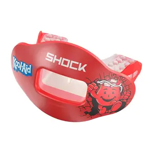 Shock Doctor Kool Aid Max AirFlow Football Mouthguard for Sports - Extra Large Breathing Channel & Instant Fit for Football & Impact Sport Players