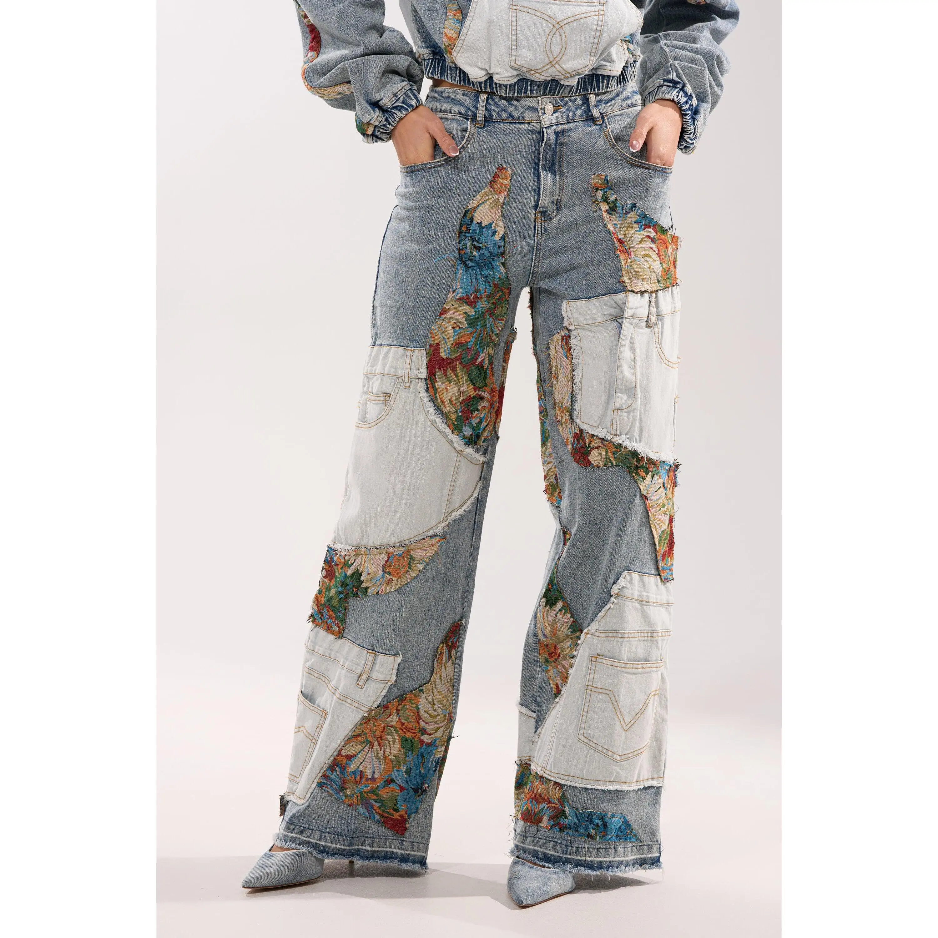 CHANGE IT UP WIDE LEG DENIM