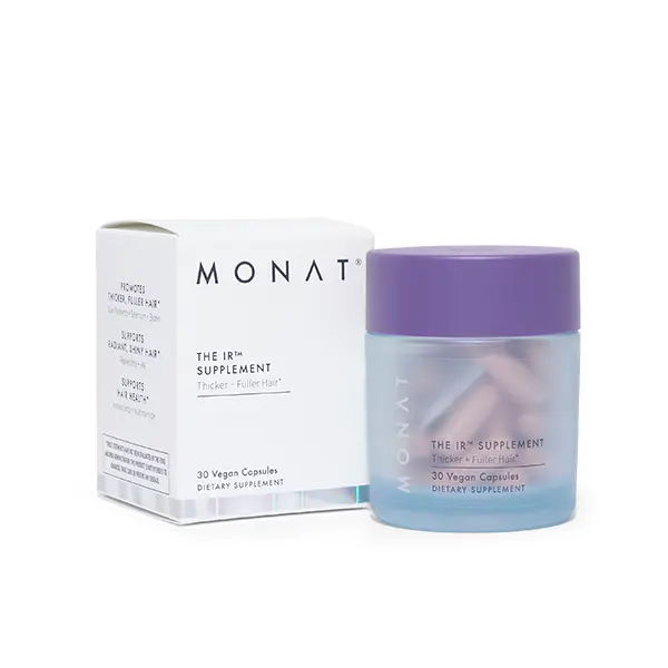 MONAT The IR Hair Supplement – Daily Hair Growth Support with Biotin, Saw Palmetto & Niacinamide (30 Capsules)