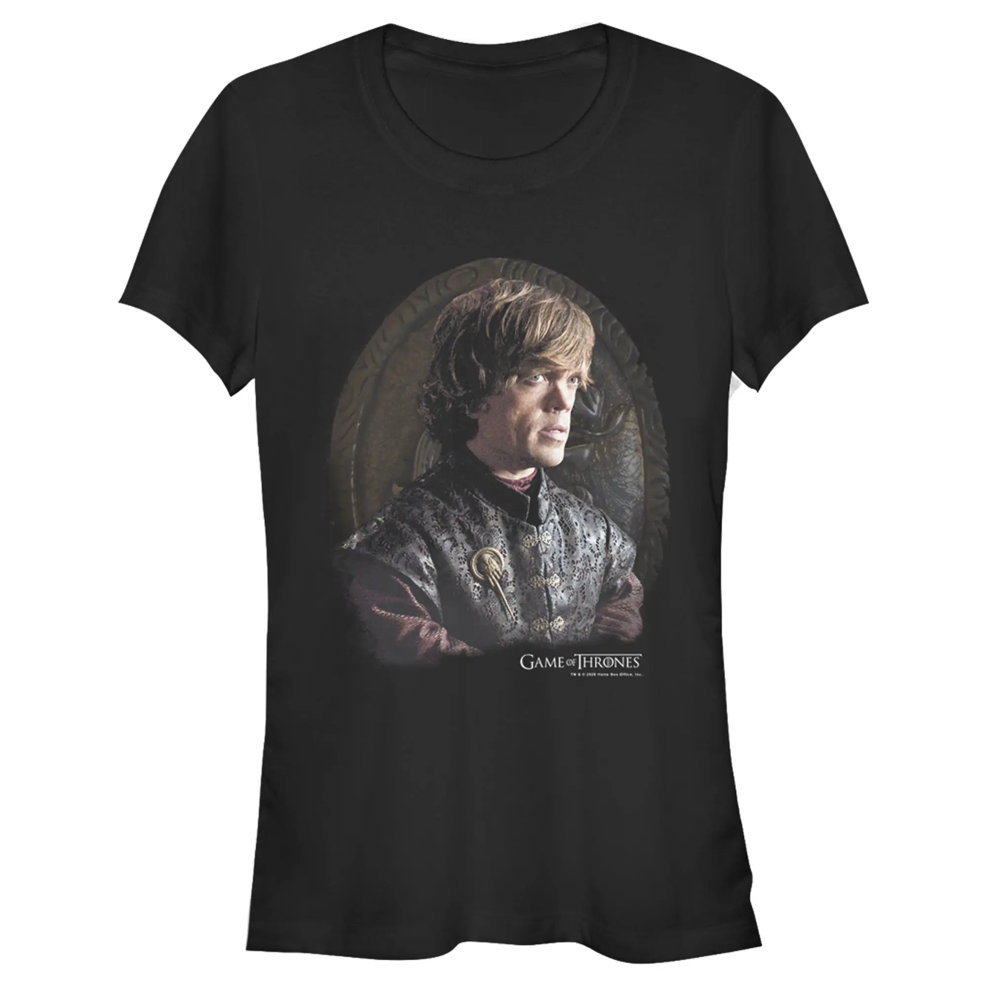 Juniors Womens Game of Thrones Tyrion Portrait T-Shirt