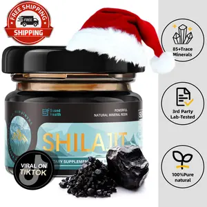Sound Health Pure Himalayan Shilajit Resin High Potency for Men & Women Servings for Energy Boost & Immune Support, 85+ Trace Minerals, 75%+ Fulvic Acid,Black Friday Christmas Deal seamoss