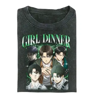 Limited Levi Ackerman Shirt, Attack On Titan Unisex T-shirt, Anime Manga Shirt, Gift For Otaku, Girl Dinner Shirt