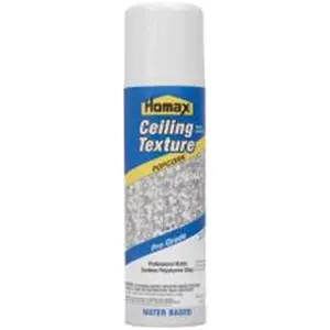 212 MAIN Water-Based Acoustic Texture Spray - Polystyrene, Coarse Finish, Popcorn Look, Texture Match, 16Oz (800246, 4070-06)