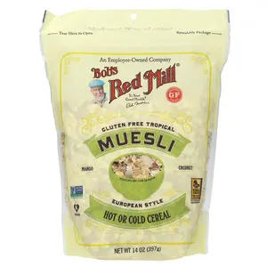 Bob's Red Mill Gluten Free Tropical Muesli, Mango Coconut, 14 oz (397 g)