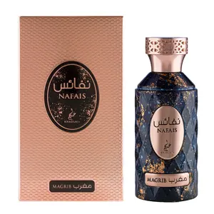 Khadlaj Nafais Magrib for Unisex Eau De Parfum Spray, 3.4 Ounce