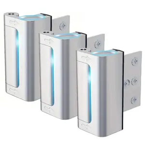 Aluminum Alloy Door Lock, Door Reinforcement Lock, Easy to Install Home Door Lock, Anti-theft Design Door Lock, Door Hardware for Home, Office, Hotel, Apartment