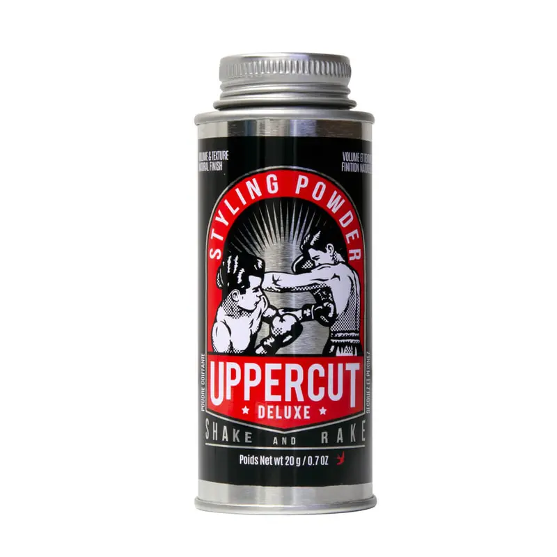 Uppercut Deluxe Styling Powder - Volumizing & Texturizing Hair Powder with Flexible Hold and Natural Matte Finish – Lightweight, Reworkable Men’s Hair Product – 0.7 oz / 20 g