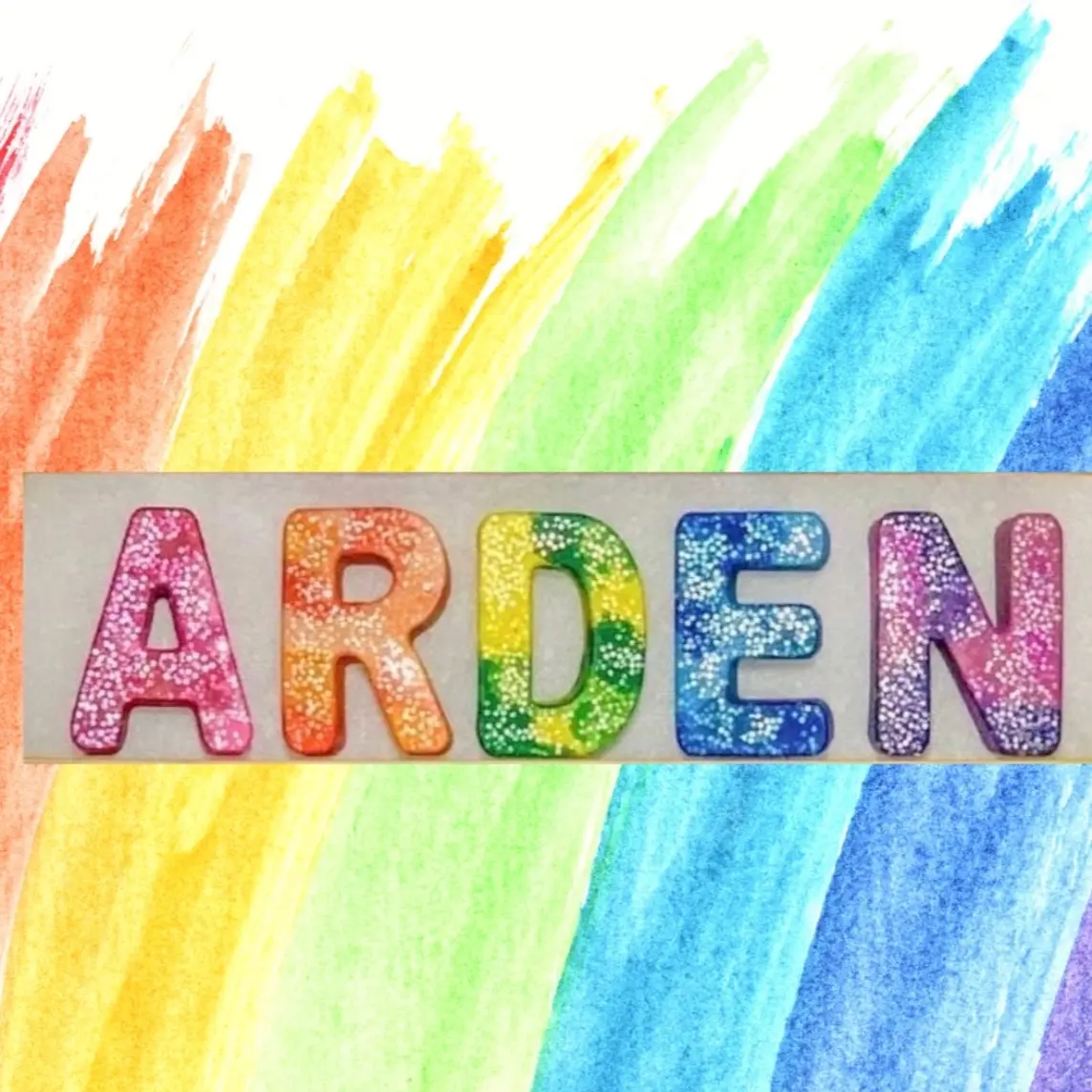 Stocking Stuffer, NAME Crayon for Kid, Crayon Party Favor, Crayon Toy, Personalized Crayons, Glitter Crayons, Kids Birthday Gift, Crayon Names, Rainbow Crayons, Letter Crayons, Christmas Gift For Kids, Custom Crayon