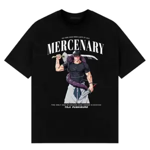Toji Fushiguro Mercenary T-shirt, JJK Shirt, Anime Shirt, JJK Anime Merch, Trendy shirt, Gift for fan