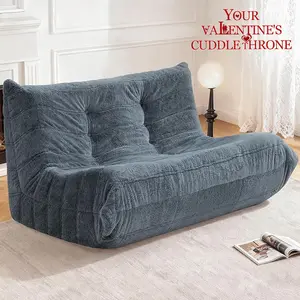 【Your Valentine's Cuddle Throne】Dragosum Bean Bag Chair for Adults: Memory Foam Filled Loveseat & Fireside Lounger - Perfect for Home, Apartment, Gaming Room