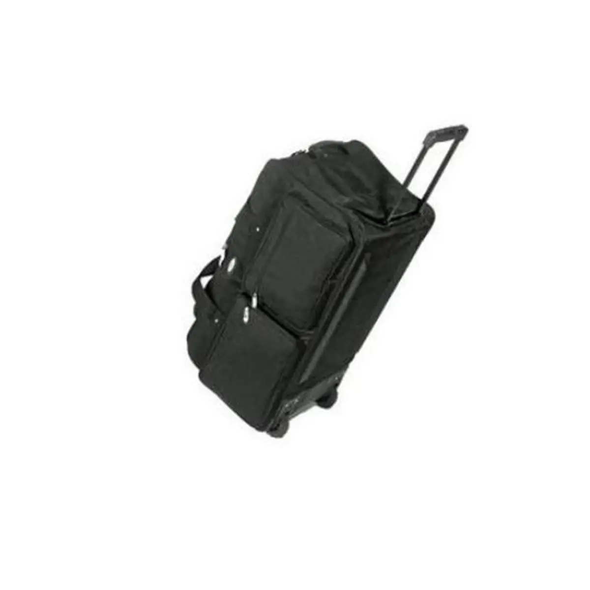 Everest 322WH-BK 22 in. Deluxe Sturdy Rolling Duffle Bag with Telescopic Handle, Ideal for Handle Duffle Bags Enthusiasts, Sturdy Duffle Bags