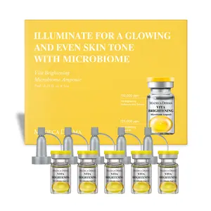 [Madeca Derma] 5 pcs of Vita Brightening Microbiome Ampoules - 125,000ppm vitamin C, Brightening & Evening skin tone, Korean pharmaceutical skincare
