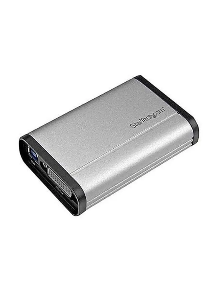 StarTech ST-USB32DVCAPRO Compact USB 3.0 Capture Device - DVI Video Recorder, 1080p, 60fps, DirectShow, H.264, Widescreen