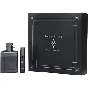Ralph's Club Men's 2-Piece EDP Multi-Pack Gift Set - 1.7 Oz Eau De Parfum Spray & 0.34 Oz Mini (2 Sizes Included)