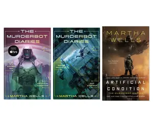 Murderbot Diaries Complete 3-Book Collection - Martha Wells Sci-Fi - Paperback