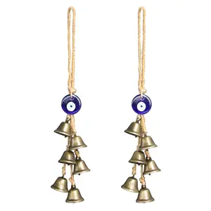 Witch Wind Chime Hanging Decoration, Perfect for Door Handles, Magic Bell Decor, Indoor Outdoor Decor, Holiday Decor