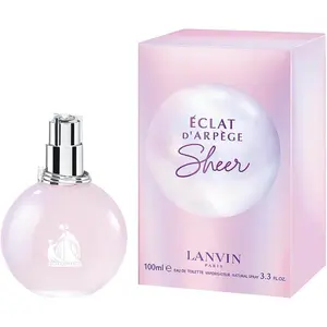 Lanvin Eclat d'Arpege Sheer Chic Elegant Botanical Full-Size Women's Fragrance, EDT Floral-Woody Intriguing Scent, 3.3 fl oz/3.4 fl oz New In Box Eau de Toilette, Chic Women's Fragrance