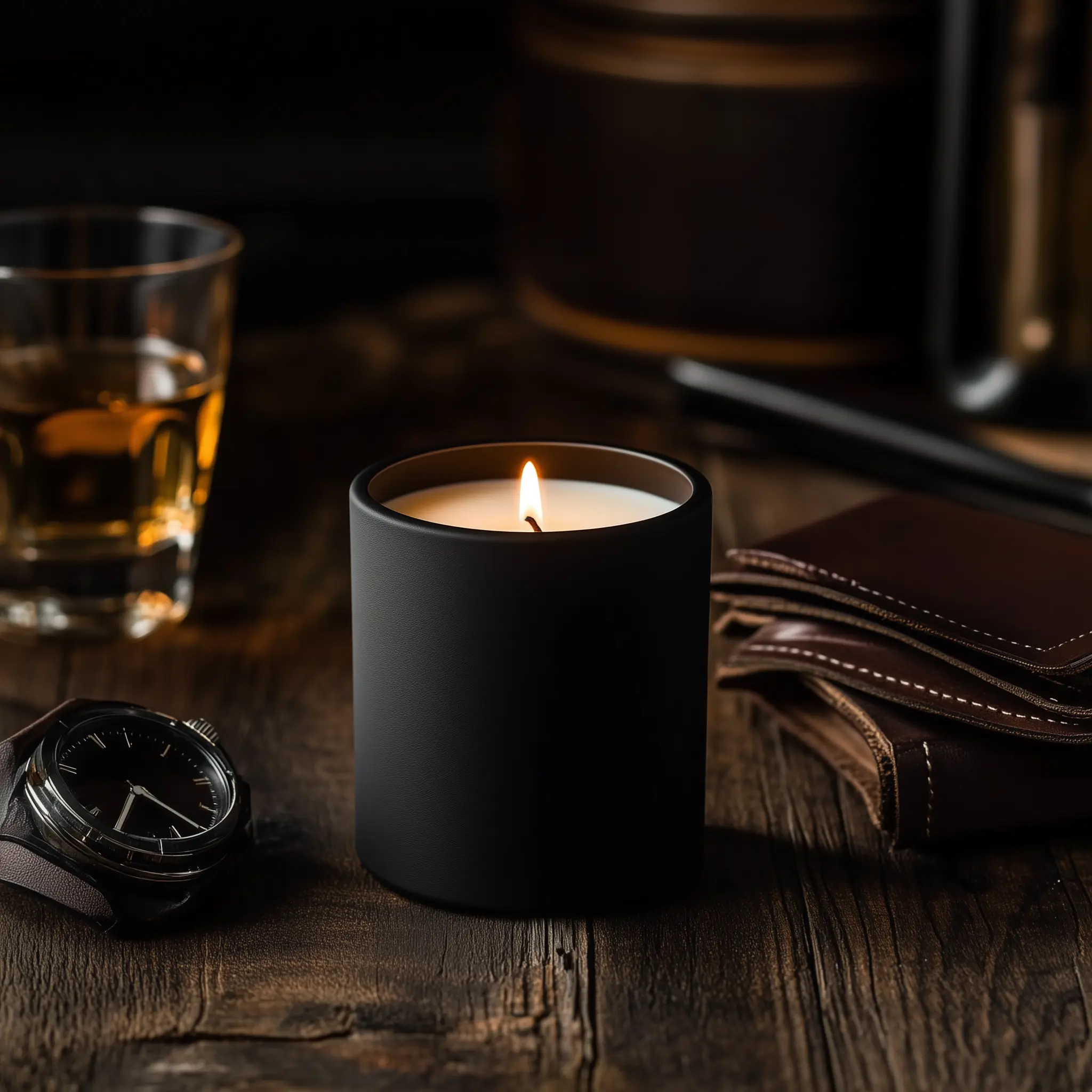Savage Aromatherapy Candle - Inspired by Abercrombie & Fitch Men's Fragrance - Zesty Lemon, Lavender, Marine Top Notes, Non-Toxic, 56h - Decor, Floral boujee candles candles