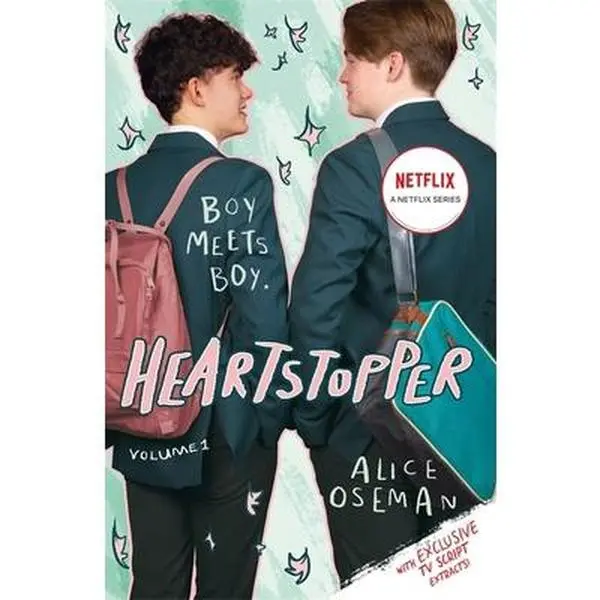 USED Book - Heartstopper volume 1 ( netflix cover) by Alice Oseman (Paperback) - english