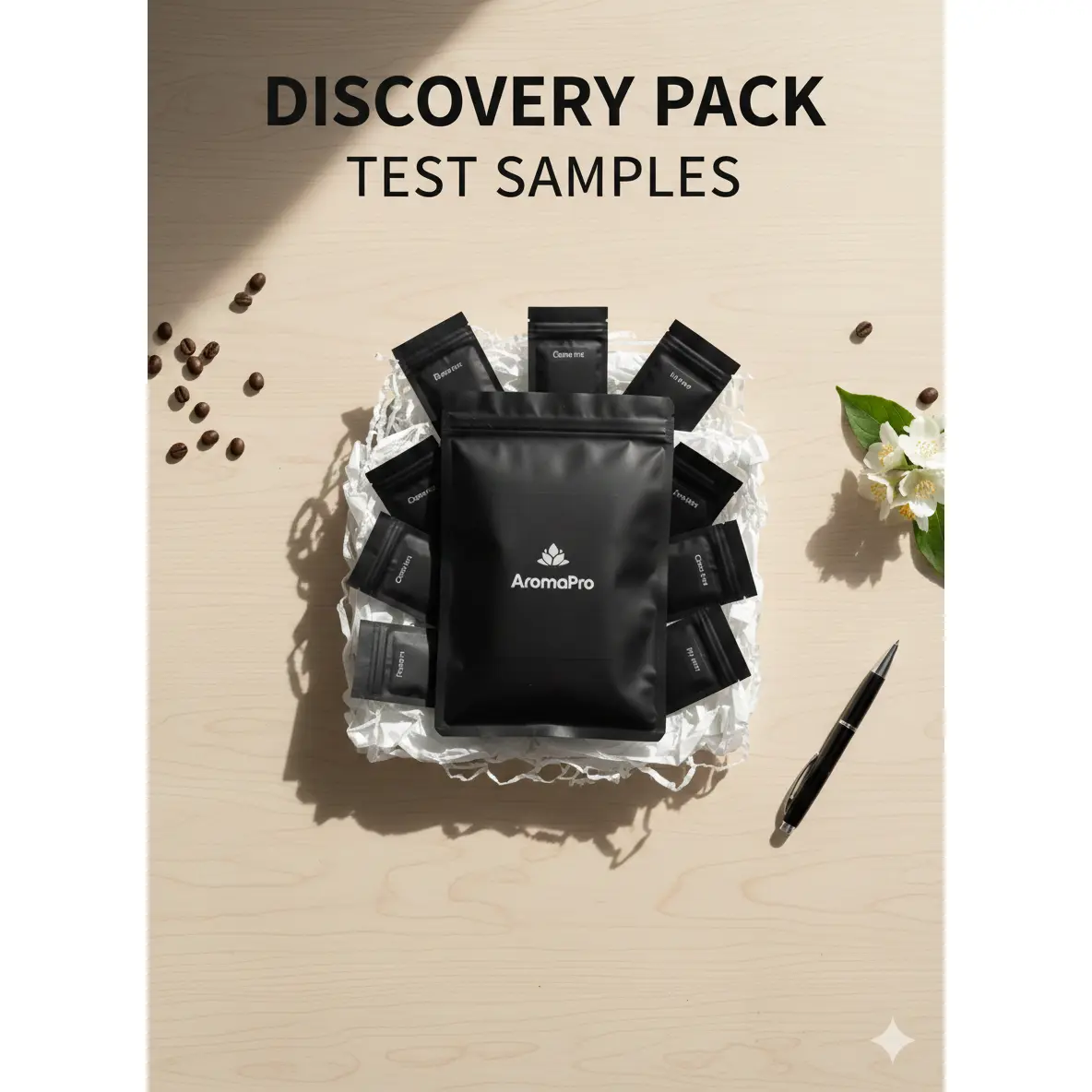 AromaPro Discovery Pack Perfume Samples - 11 Premium Travel Size Sealed Hermetic Packaged Pouch Scented Oils, Long-Lasting Home Fragrance Freshener (Praga Signature Urban Blend) for Car, Bag
