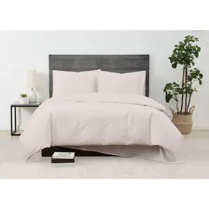 Cannon Solid Percale 2-Piece Twin Duvet Set