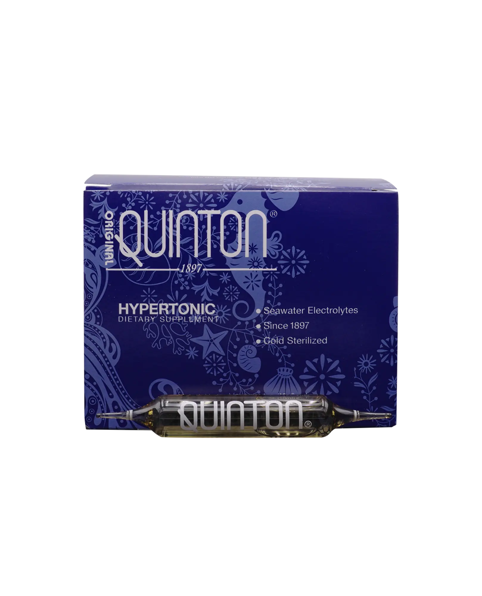 Quicksilver Scientific Quinton Hypertonic Healthcare Drink