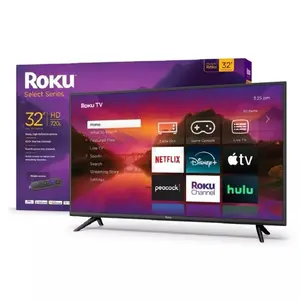 Roku 32 Inch Select Series Smart TV with HD 720p Resolution and Streaming Apps like Netflix Disney Plus and Apple TV
