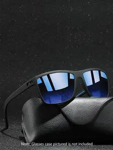 Fashion retro plaid square sunglasses,unisex,equipped with UV400 protective lenses.multiple colors are available,rubber nose pad is comfortable to wear.combining fashion and practicality,suitable for cycling,fishing,hiking,and other outdoor activities.