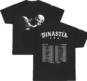 Exclusive Dinastia Tour Dates T-Shirt, Dinastia Tour 2026 Merch, Peso Merch